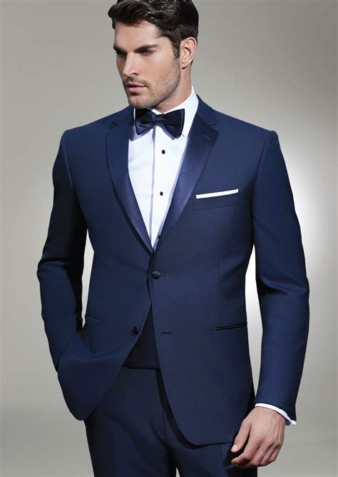 navy blue wedding tuxedo